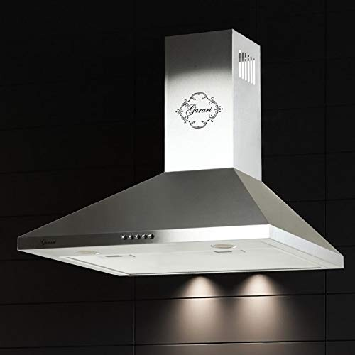 Gurari C 147 Hotte aspirante murale 50 cm •1000m³/h•Hotte murale Luxe fabricant Gurari • 3 vitesses •1000m³/h •LED •Hotte Inox • Recirculation possible