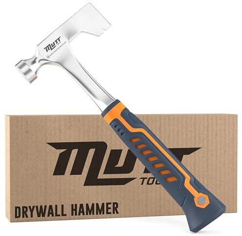 Mutt Tools 14oz Drywall Hammer Hatchet One Piece Forged Steel
