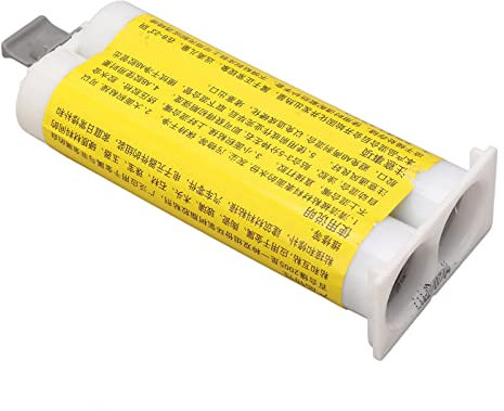 Pegamento AB de Secado Rápido, Alta Viscosidad Totalmente Transparente, Adhesivo Fuerte de 5 Minutos, Resina Epoxi de 50 Ml, Pasta Estabilizada de Dos Componentes, Capacidades de