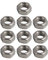 6mminch tuerca hexagonal,10pcs tuerca inoxidable para rosca de cámara,sujetadores de alta calidad para metal,madera y más (M6)