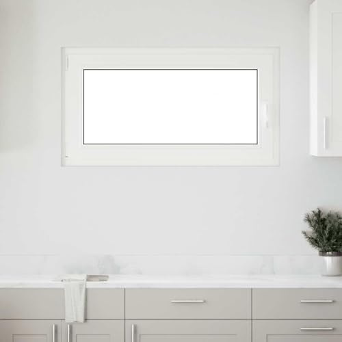 Generico Finestra Seminterrato RISOR 110x60 cm Anta Ribalta DIN Sinistra,Bianco,24.7kg,4108372