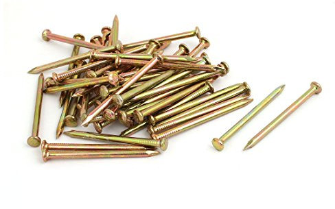 Aexit Fibra de cemento cemento Pared Acero Punta de punta Punta de alambre Clavos (model: G1028IVVIII-4635HL) 60mm Longitud 50PCS