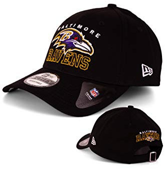 New Era Caps - Baseball Cap Kappe Muetze - Limiterte Designs - MLB NBA NFL - Yankees Lakers Bulls Raiders Chiefs Dodgers Seahawks Sox 49ers (Baltimore Ravens Black)