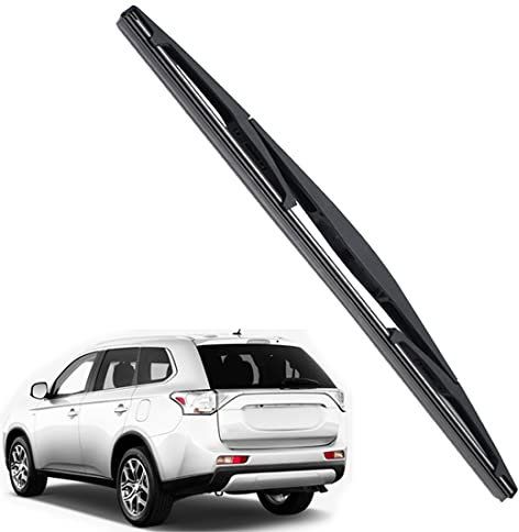 Scheibenwischer Für Auto Scheiben Wiper Blades Für Outlander MK3 2013-2019 Wischerblatt Vorne Wischblätter Gummi Windshield Wipers 650mm+450mm fit U J Hakenarme,Rear Window Wiper 1pcs-300mm