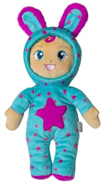 Lansay - Mon Bebe CABRIOLES - Peluche Lapin - Peluche Poupée Toute Douce - Fais des Galipettes - Idée Cadeau Filles et Garçons - Fonctionne sans Piles - Poupon Interactif pour Enfants dès 2 Ans
