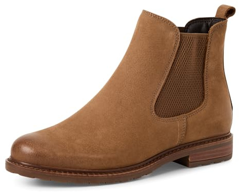 Tamaris Damen 1-25056-41 Chelsea-Stiefel, Camel NUBUC, 38 EU