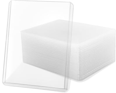3 x 4 Clear Regular Toploader, 24 Custo die per Carte da Collezione, Custodia protettiva premium per tutti i TCG e le carte collezionabili (Trasparente)