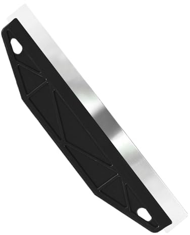 Paint Trim Guard- 12inch Painting Cutting in Tool Paint Shield for Skirting Board Decorating Tools for Clean Paint Edge,Perfect for Wallpaper Cutting & Measurement (Black)