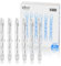 R7s Halogen Light Bulbs Dimmable, 118mm 230W Linear Bulbs for Lamps, 2700K Warm White J118 Security Light Bulb, Pack of 6