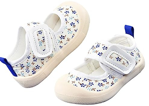 Generisch Chaussures d'apprentissage pour bébé - Sandales d'été pour enfant - Sandales en cuir - Semelle souple - Confortables - Petites tailles - Amortissement - Avec impression personnalisée