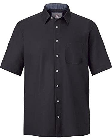 Jan Vanderstorm Herren Hemd Meino schwarz, 6XL (XXXXXXL) - 53/54