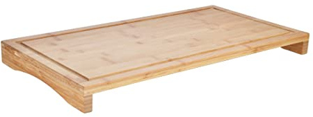 Haushalt International HI 28031 Schneidbrett Abdeckplatte Bambus 54x28cm