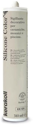 Kerakoll SILICONE COLOR KK64 sigillante decorativo piastrelle ceramiche mosaici e piscine 310 ML