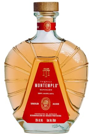 Tequila Montemplo Reposado, 100% Agave Azul, 39% Vol, 70cl.