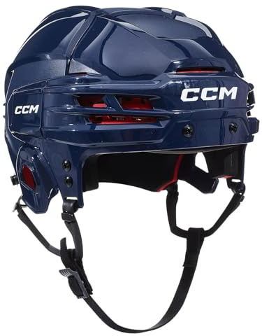 CCM Tacks 70 Hockey Helmet, Navy Blue (Medium)
