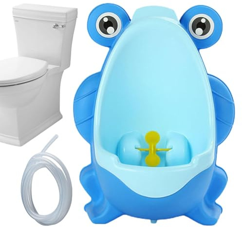 -Urinal – pott-träning-urinoal, väggmonterad stående tränare med roligt mål | höjdjusterbar design, söt badrum-toaletttränare, främjar oberoende hängande