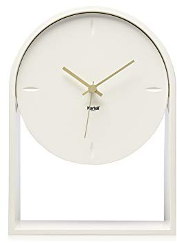 Kartell Air du Temps Orologio, Bianco, 21.5 x 8 x 30 cm