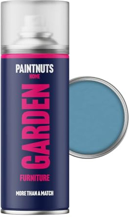 Paintnuts Garden Furniture Paint - RAL-5024 - PASTEL BLUE Matt 400ml Spray Can