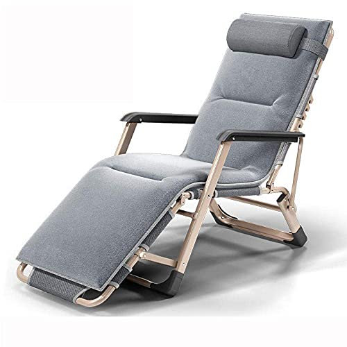 Chaise Pliable Zero Gravity, Fauteuil inclinable de Jardin Zero Gravity, Fauteuil inclinable d'extérieur Pliant, Chaise Longue multifonctionnelle pour Bureau, Plage, Maison