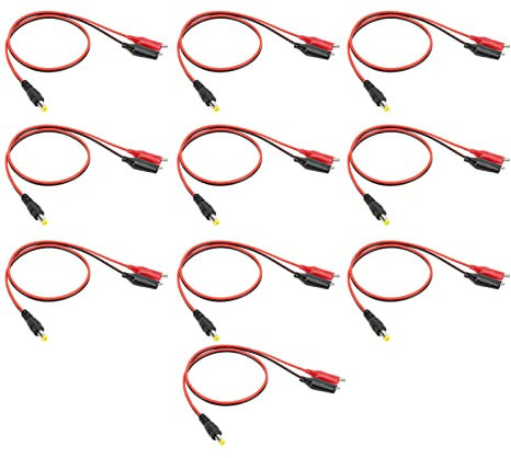 Tihebeyan 10pcs Effondrent Le Support/Transmission Stable vers Le Câble de L'adaptateur CC. Le Courant Fort et Extensible était (#2)