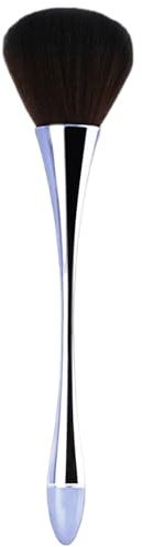 Cepillo de polvo fijador, pincel para rubor, pincel de maquillaje de rubor con cintura fina, herramienta de maquillaje facial, pinceles de uñas y cosméticos para una gran cobertura, polvo suelto