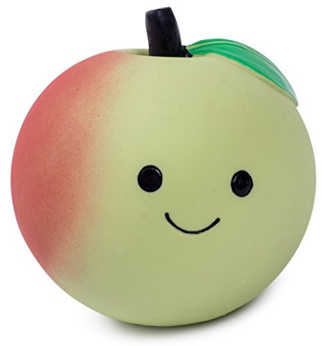 Petface Latex Apple Soft Chew Dog Toy, Large (Pack of 1) | Durable & Flexible, for Interactive Play, Squeaker, Promotes Healthy Chewing