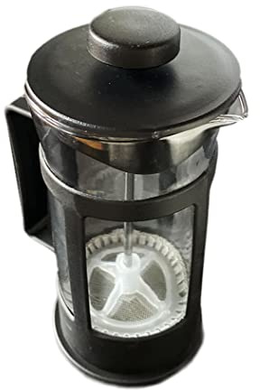 Teteras para té de cristal (300 ml.) Té negro, té verde, infusiones... Tetera/cafetera francesa con émbolo individual. Transportable. Fácil de usar y de limpiar.