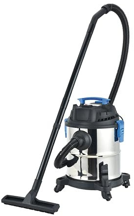 Bikain DIPL15L, Aspirapolvere per Liquidi, Cenere e Polvere, Arancia E Nero, 1200 W, 15 Liters