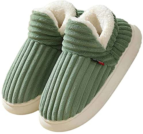 Générique Chaussons Femme Hiver Chaud, Chaussons Chauds Et Douillets en Forme De Nuage pour Homme Et Femme, Pantoufles d'hiver Chaudes Et Pelucheuses pour La Maison Chaussons Femme