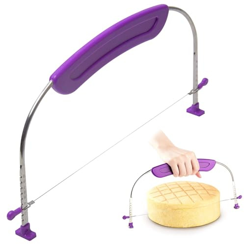 Ulmervion Professional Cake Leveler, Stainless Steel Slicer, Cutter for Kitchen Accessories Baking Tools (27cm)