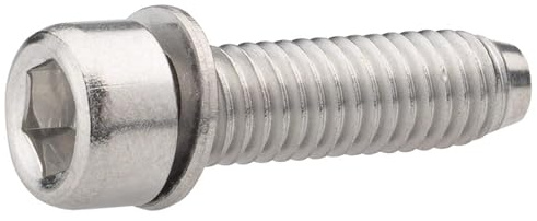 SHIMANO Cycling Y1GS21000 Clamp Bolt with Washer - Spare Parts for Bike - M6 x 21