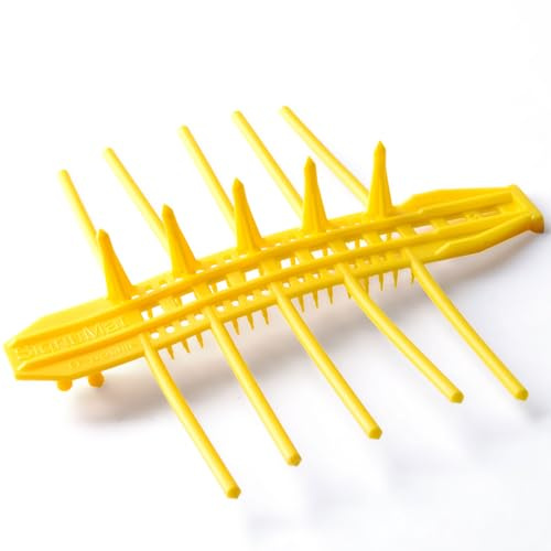 Signumat Latschbacher 05-100 Yellow Protector Manicotto di Protezione Contro Il morso Selvatico/Protezione degli Alberi, per conifere e latifoglie, 100 unità, Giallo