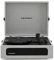 Crosley Voyager Portable Turntable - Bluetooth Record Player, 3-Speed Suitcase Vinyl Player, Home Turntables for Vinyl Records, Built in Stereo Speakers & Bluetooth Receiver, AUX Input, Grey