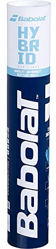 Babolat Hybrid Badminton Shuttlecocks 12 enheter 78