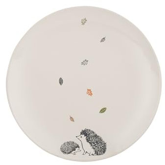 Price & Kensington Woodland Side Plate 20.7 cm Microwave and Dishwasher Safe Novelty Style Made from Stoneware Stylish Dinnerware