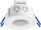 SEBSON Bewegungsmelder Unterputz Decken Montage Innen, programmierbar, Infrarot Sensor, Reichweite 8m / 360°, Einbau Bewegungssensor LED geeignet, 3-Draht