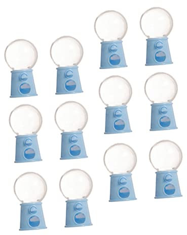 LALADEFIEE 12 Pezzi Per Ragazzi E Ragazze Giocattolo Macchina Per Gomme Da Masticare Caramelle Acchiappa-caramelle Per Bambini Piccoli Creativi Riempitivi Per Calze Per Feste
