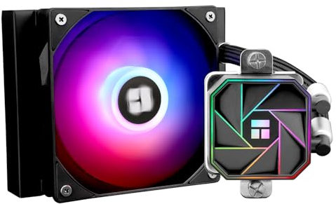 TR - AE120 V3 Aio - Enfriador de CPU, 120 filas de refrigeración líquida, ventilador ARGB PWM, para Intel LGA1150/1151/1155/1156/1200/2011/1700, AMD: AM4/AM5, enfriador de PC Aio