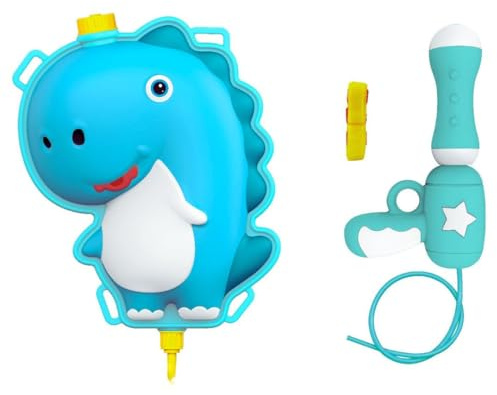 Pistola de Agua con Mochila Recargable – Juguete de Verano para Niños – Gran Capacidad, Chorro de Largo Alcance – Ideal para Playa, Piscina y Juegos al Aire Libre - Pistolas de Agua - Violeta