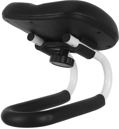 ROMISBABA Panca da Meditazione Regolabile Imbottita Nera con Base Antiscivolo Sgabello Portatile per Preghiera Inginocchiata e Yoga Sedile Ergonomico Pieghevole da Viaggio per Pratiche