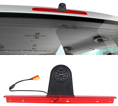 Auto Bremsleuchte Rückfahrkamera für VW T5 Bus Transporter Multivan Caravelle (Neuer Gegenstand: Winkel und Abstand einstellbar)