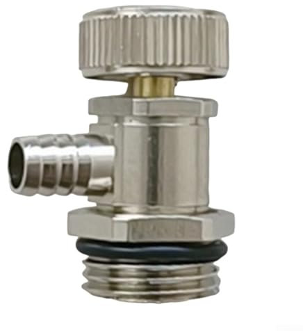 360° Efficient Rotatable Air Release Valve, Brass Radiator Vent Valve, Leak Prevention Hygroscopic Radiator Bleed Valve