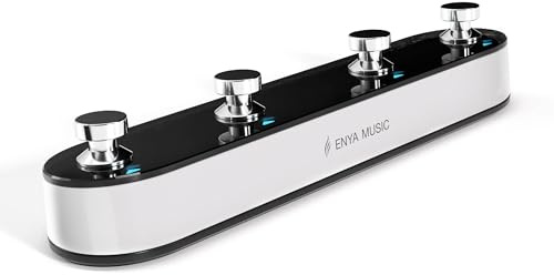 ENYA INSPIRE & SONIC JT - Controlador de pedal compacto para guitarra eléctrica, integración de aplicación inteligente y cambio instantáneo de tono
