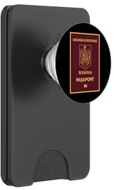 Romania,Romanian,Romania passport,Romania flag. PopSockets PopWallet for MagSafe