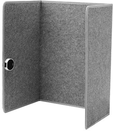 ETUCYNG Chauffe-pieds Pliable Sous Le Bureau 220W 96x53cm Chauffe Jambes Sous Bureau 5 Niveaux Mur Chauffant Verticaux Avec Couverture Douce Pour Maison Appartement Salon Hommes Personnes Âgées