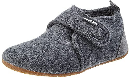 Living Kitzbühel Jungen Unisex Kinder 4022-0610 Slipper, grau, 24 EU