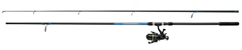 Shakespeare Unisex-Adult Firebird Carp Ruten und Rollen Combo Set Spinnruten, Blue/Black, 3.6m