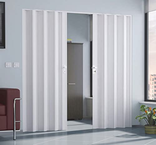 Puerta de fuelle ABERTURA CENTRAL personalizada para grandes tamaños de pvc paneles altura 220