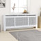 Générique Cache-radiateur MDF Blanc 205 cm,Accessoires pour appareils électroménagers,Accessoires pour radiateurs-325555