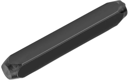 Aramox Set Perforatori Per Lettere 36 Pezzi 6mm Strumento Per Marcare Timbri In Acciaio Al Carbonio Per Metallo Legno Pelle Plastica, Kit Completo Per Incisione A-Z 0-9 Con Custodia Rigida Per